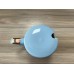 Loutoc Glossy Ceramic Coffee Mug, Mark Cup for Office and Home, Tea Coffee Cup Suitable for Dishwasher and Microwave, 1 Pack(Blue)