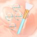 LOUTOC Silicone Mud Mask Brush, Body Lotion Beauty Tools, Flexible Mud Mask Applicator Brush for Charcoal Mixed Mask, Mud (5 Pack)